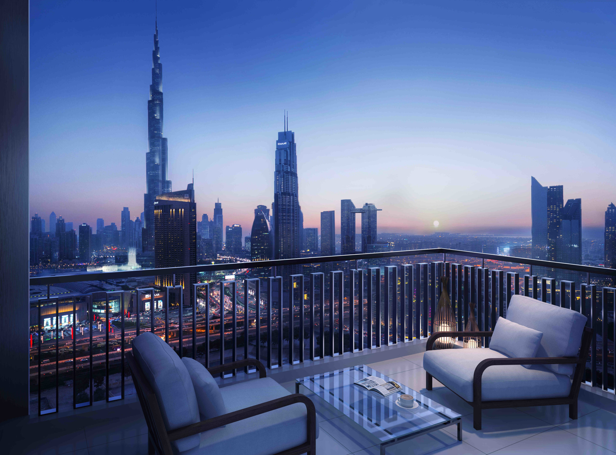 downtown view- burj khkalifa